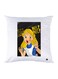 Printed Pillow Case polyester White 30x30cm