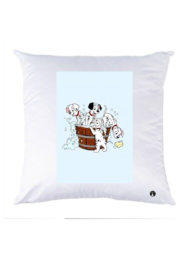 Printed Decorative Pillow Multicolour 30x30cm