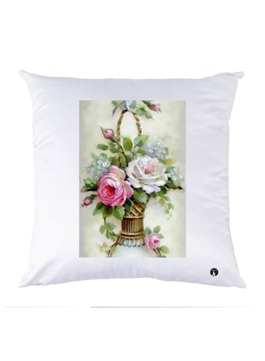 Printed Pillow polyester Multicolour 30x30cm