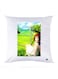 Printed Pillow polyester White 30x30cm