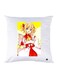 Printed Pillow Polyester White 30x30cm