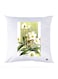 Printed Pillow polyester White 30x30cm
