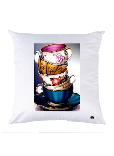 Printed Pillow polyester Multicolour 30x30cm