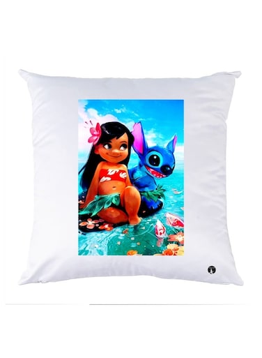 Printed Decorative Pillow Multicolour 30x30cm