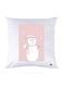 Printed Pillow polyester White 30x30cm