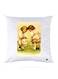 Printed Decorative Pillow Multicolour 30x30cm