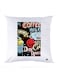Printed Pillow polyester White 30x30cm