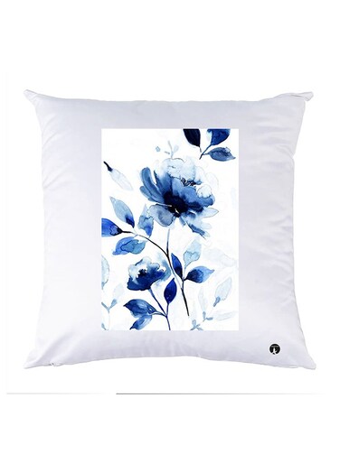 Printed Pillow Case polyester White 30x30cm