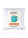 Printed Pillow polyester White 30x30cm
