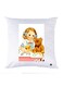 Printed Pillow polyester White 30x30cm