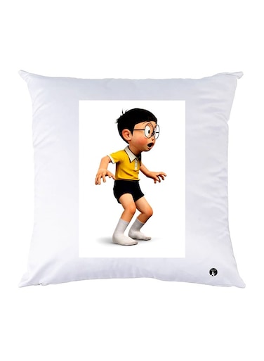 Printed Pillow polyester White 30x30cm