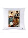 Printed Pillow polyester White 30x30cm
