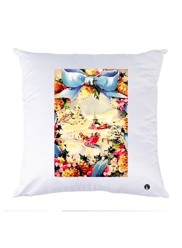 Printed Pillow polyester Multicolour 30x30cm