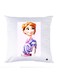 Printed Pillow Case polyester White 30x30cm