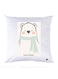 Printed Pillow polyester White 30x30cm
