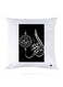 Printed Decorative Pillow polyester Multicolour 30x30cm