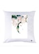 Printed Pillow Case polyester White 30x30cm