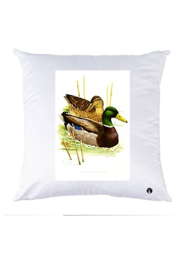 Printed Decorative Pillow Multicolour 30x30cm