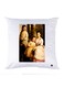 Printed Pillow Case polyester White 30x30cm