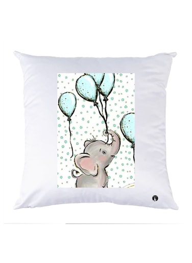 Printed Pillow polyester Multicolour 30x30cm