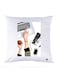 Printed Pillow polyester White 30x30cm