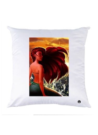 Printed Decorative Pillow Multicolour 30x30cm