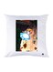 Printed Pillow polyester White 30x30cm