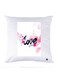Printed Pillow Case Polyester White 30x30cm