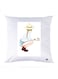 Printed Pillow Case polyester White 30x30cm