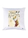Printed Pillow polyester White 30x30cm
