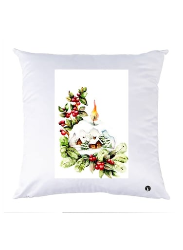 Printed Pillow polyester Multicolour 30x30cm