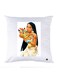 Printed Pillow Case polyester White 30x30cm