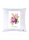 Printed Pillow Case polyester White 30x30cm