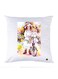 Printed Pillow Case polyester White 30x30cm