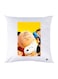 Printed Pillow polyester White 30x30cm