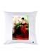 Printed Pillow Case polyester White 30x30cm