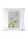 Printed Pillow Case polyester White 30x30cm