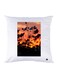 Printed Pillow Case polyester White 30x30cm