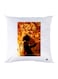 Printed Pillow Polyester White 30x30cm