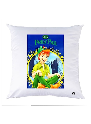 Printed Pillow Case polyester White 30x30cm
