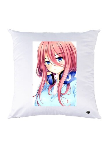 Printed Pillow Case Polyester White