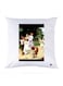 Printed Pillow Case polyester White 30x30cm