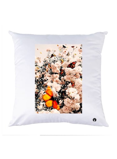Printed Decorative Pillow Multicolour 30x30cm