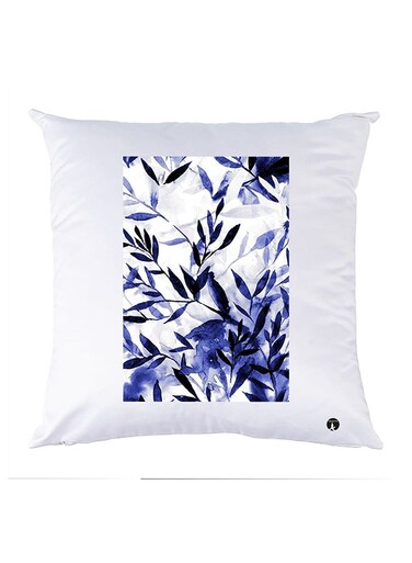Printed Pillow Case polyester White 30x30cm