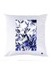 Printed Pillow Case polyester White 30x30cm