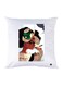 Printed Pillow polyester White 30x30cm