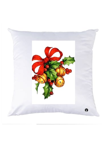 Printed Pillow Polyester Multicolour 30x30cm