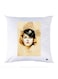 Printed Pillow Polyester White 30x30cm