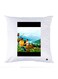 Printed Pillow Polyester White 30x30cm