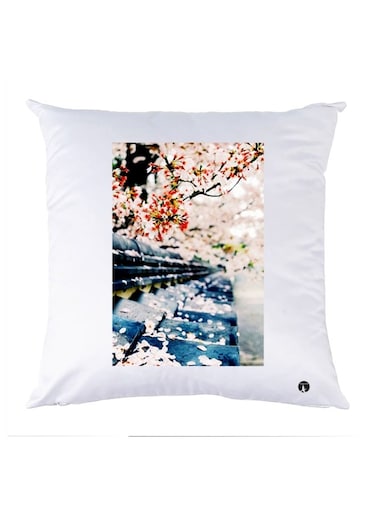 Printed Decorative Pillow Multicolour 30x30cm